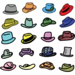 مجموعة القبعات
