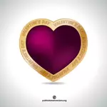 Corazón púrpura