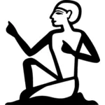Hieroglylph figur