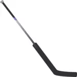 Keeper hockey stick vector afbeelding