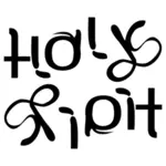 Espíritu Santo ambigram
