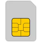Gráficos de vector de tarjeta SIM