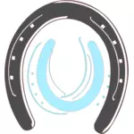 Illustration vectorielle de fer à cheval