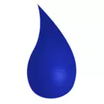 Blaue waterdrop