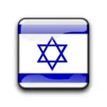Pulsante di bandiera di Israele