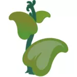 Ilmenskie Zutto rostlin vektorové grafiky