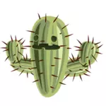 Kreslený kaktus