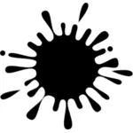 Vector clip art of splash pictogram