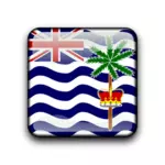 Britisches Territorium im Indischen Ozean-Flag Vektor