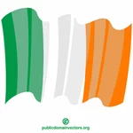 Mávající vlajka Irska