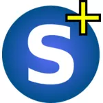 S vector pictogram