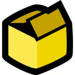 Vector graphics of packaging box icon