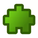Groene puzzel