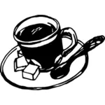 Tazza di disegno del caffè