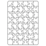 Abgeschlossenen Jigsaw puzzle
