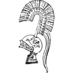 Gambar vektor Yunani helm