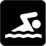 السباحة pictograph