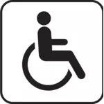 Pictogramme handicapé