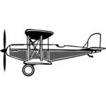 Biplane drawing