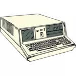 Přenosný počítač Vektor Klipart
