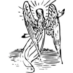 Arte vetorial de anjo