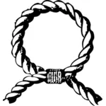 Half a crown marine knot vector graphics