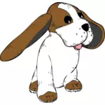 Beagle-koiran vektorikuva
