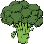 Imagine vectorială de broccoli