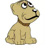 ציור קריקטורה הכלב וקטורי