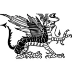 Китайский дракон векторное изображение