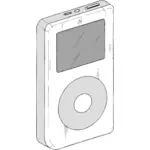 iPod vector afbeelding