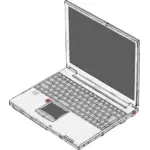 Laptop komputer osobisty wektorowej