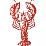 Grafika wektorowa homara
