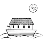 Noah's ark vector afbeelding