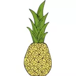 Desenho de abacaxi vetorial