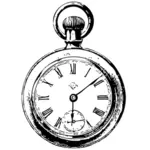 Kapesní hodinky vektorový obrázek