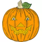 Verse Halloween pompoen vector illustraties