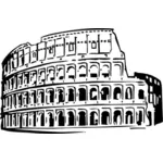 ローマのコロシアムのベクトル画像