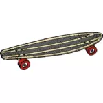 Skateboard vector tekening