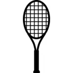 בתמונה וקטורית rccket טניס