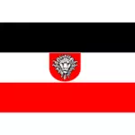 Flagga tyska östliga Afrika