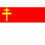 Alsace Lorraine का ध्वज