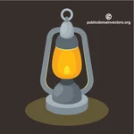 Lampă de petrol lampant miniaturi