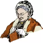 Bunica de tricotat