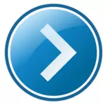 Right arrow icon vector image