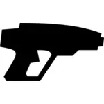 Vector de la imagen del pictograma de pistola láser