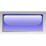 光沢のあるブルー ボックス長方形のベクトル画像