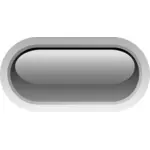 Pille geformte schwarze Taste Vektor-ClipArt