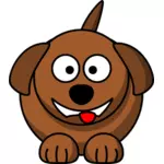 Image vectorielle de chien de dessin animé lemmlings