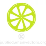 Lemon vector shape